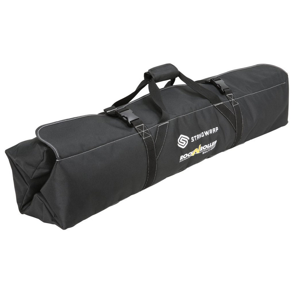 RockNRoller RSA-SWSM Standwrap 4-Pocket Roll Up Accessory Bag, Small, 36 Pocket Length