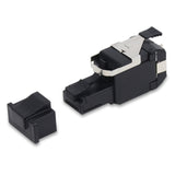 Belden RVAFPUBK-B24 REVConnect 10GX RJ45 Modular Jack Plug 24 Pack Black