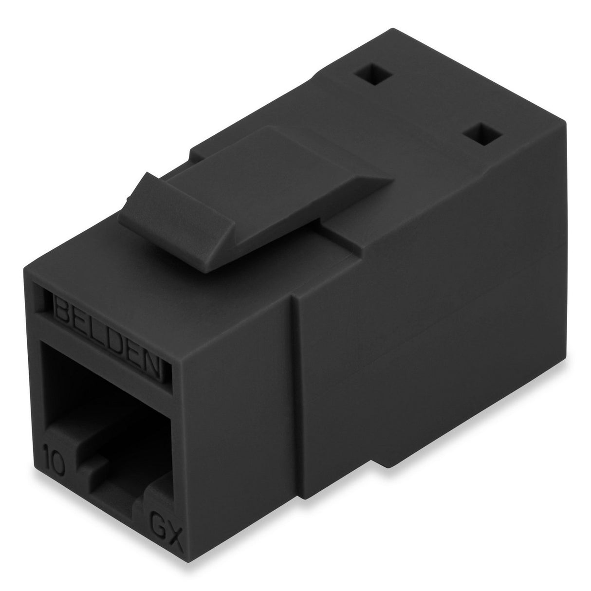 Belden RVAMJKUBK-B24 | REVConnect 10GX RJ45 Modular Jack Connector 24 Pack Black