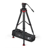 Sachtler S2072S-FTMS System aktiv10 flowtech100 MS Tripod with Spreader, Handle and Bag