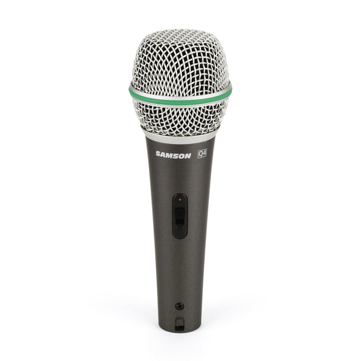 Samson Q4 Dynamic Supercardioid Handheld Microphone with XLR Cable, Clip and Case