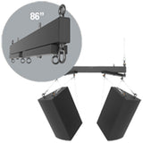 Adaptive Technologies SAS-2WA-86 Two-Way-Array Speaker Cluster Rigging System 86 Inches