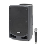 Samson XP312w Rechargeable Portable PA with Handheld Wireless System and Bluetooth, Band D