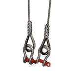 Adaptive Technologies SC-188-96-SS Safety Cable Kit Stainless Steel 96 Inch