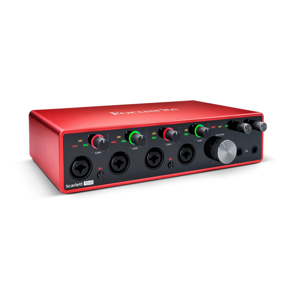 Focusrite Scarlett 18i8 18 x 8 USB Audio Interface, 3rd Generation