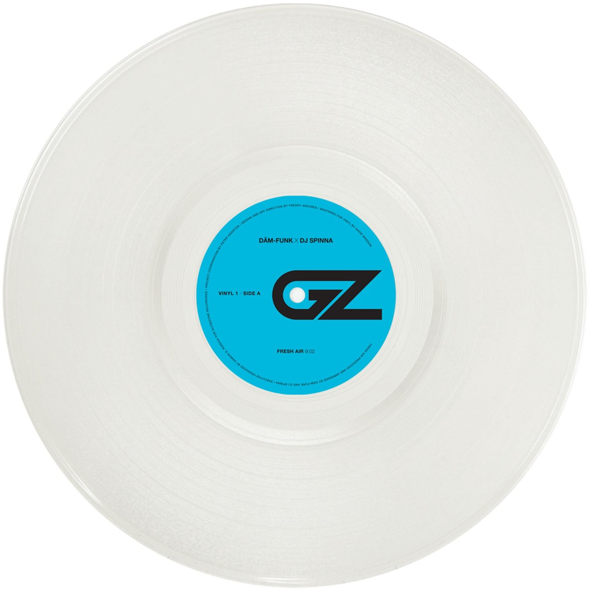 Serato 2 x 12-Inch Dam Funk x Serato Pressing Vinyl, Clear