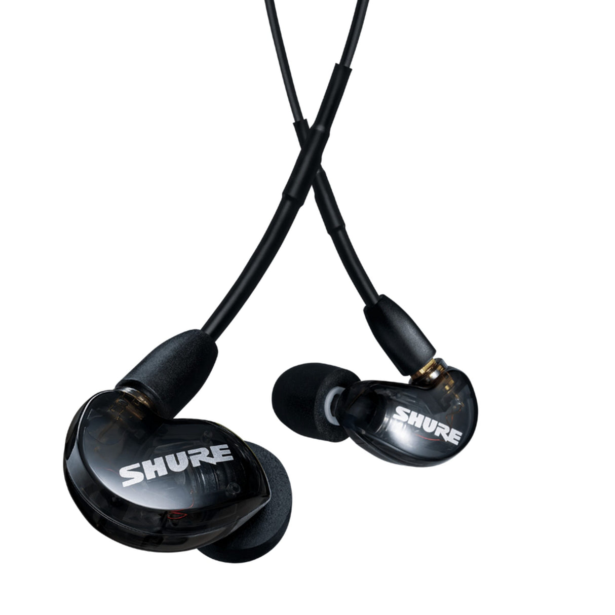 Shure AONIC 215 SE215DYBK+UNI Wired Sound Isolating In-Ear Headphone, Black