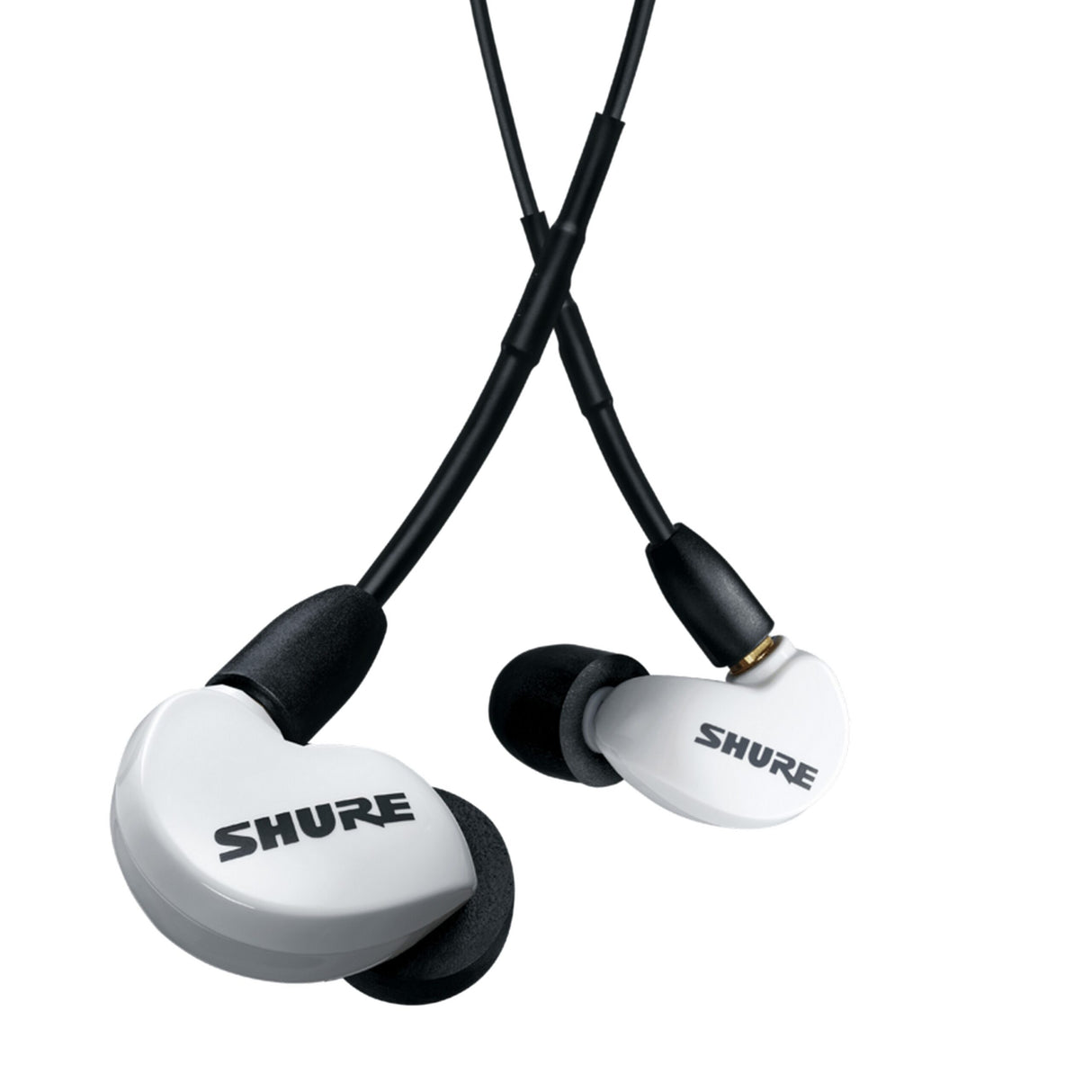 Shure AONIC 215 SE215DYWH+UNI Wired Sound Isolating In-Ear Headphone, White
