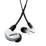 Shure AONIC 215 SE215DYWH+UNI Wired Sound Isolating In-Ear Headphone, White (Used)