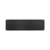 Lowell SEFP-3CC Rack Panel-Blank-3U 14-Gauge Flat Steel 6 Pack