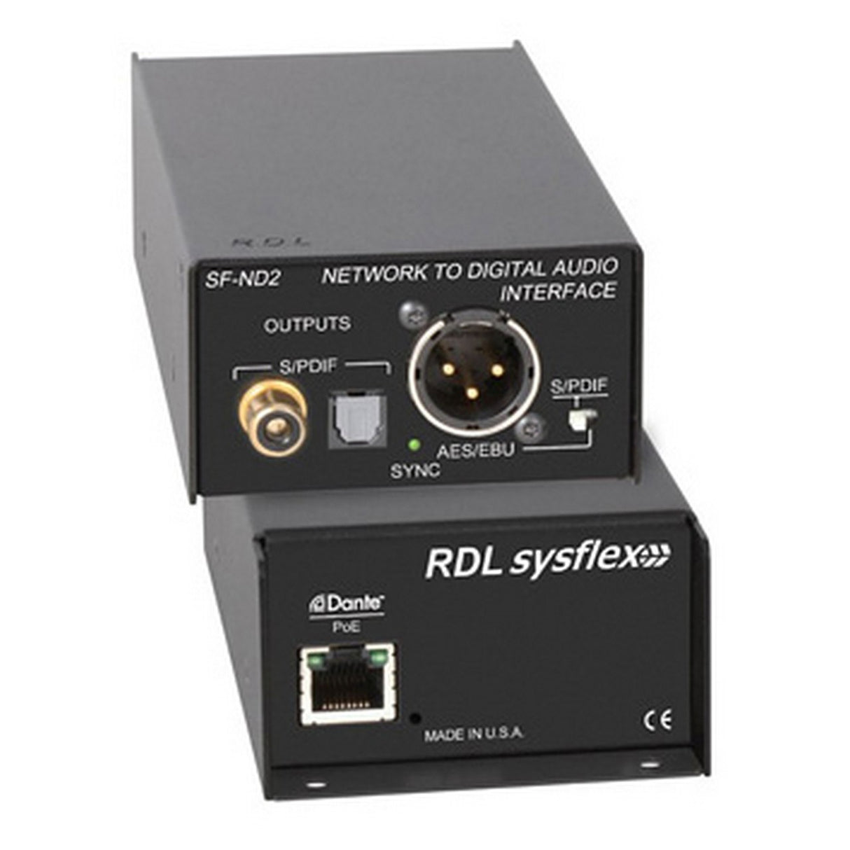 RDL SF-ND2 | Network to Digital Audio Interface