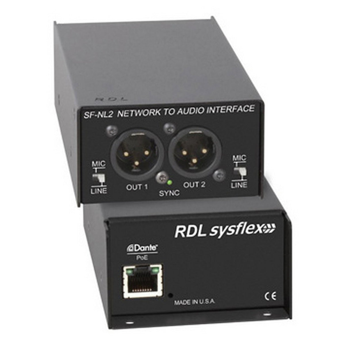 RDL SF-NL2 | Network to Audio Interface