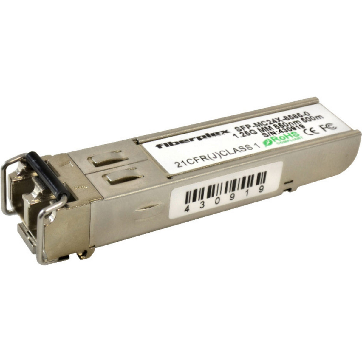 Fiberplex SFP-MC24XC-3131-2 SFP Optical Multimode 1.25 Gbps 1310nm Transceiver