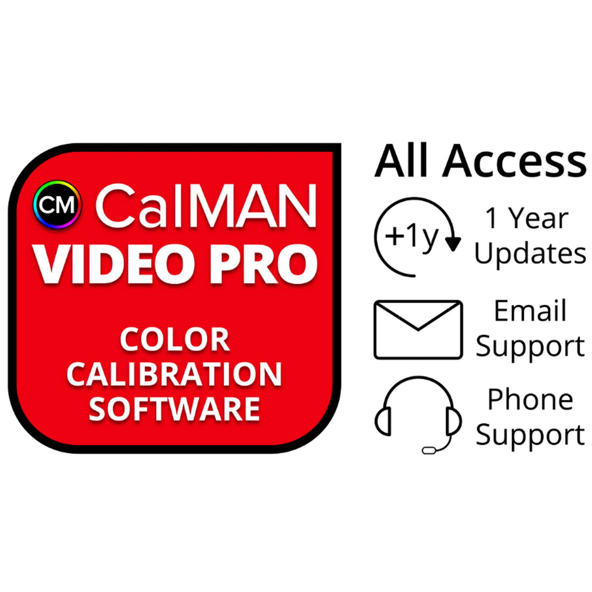 SpectraCal 1-Year All Access License for CalMAN Video Pro