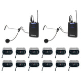 VocoPro SilentPA-IFB-12 1-Way Communication System for TV and Film Production