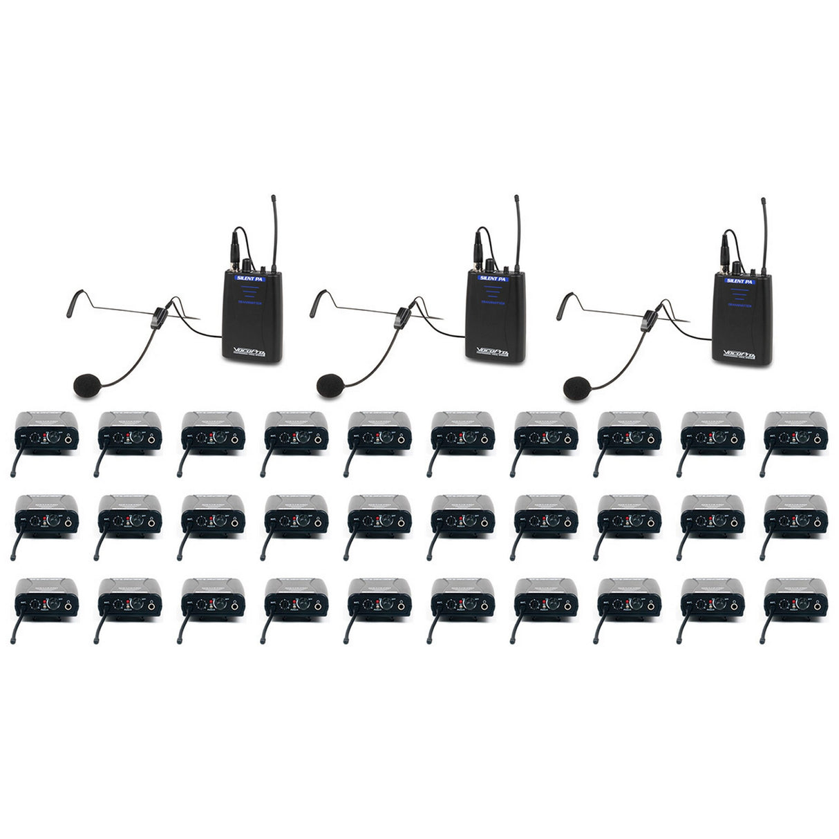 VocoPro SilentPA-IFB-30 1-Way Communication System for TV and Film Production