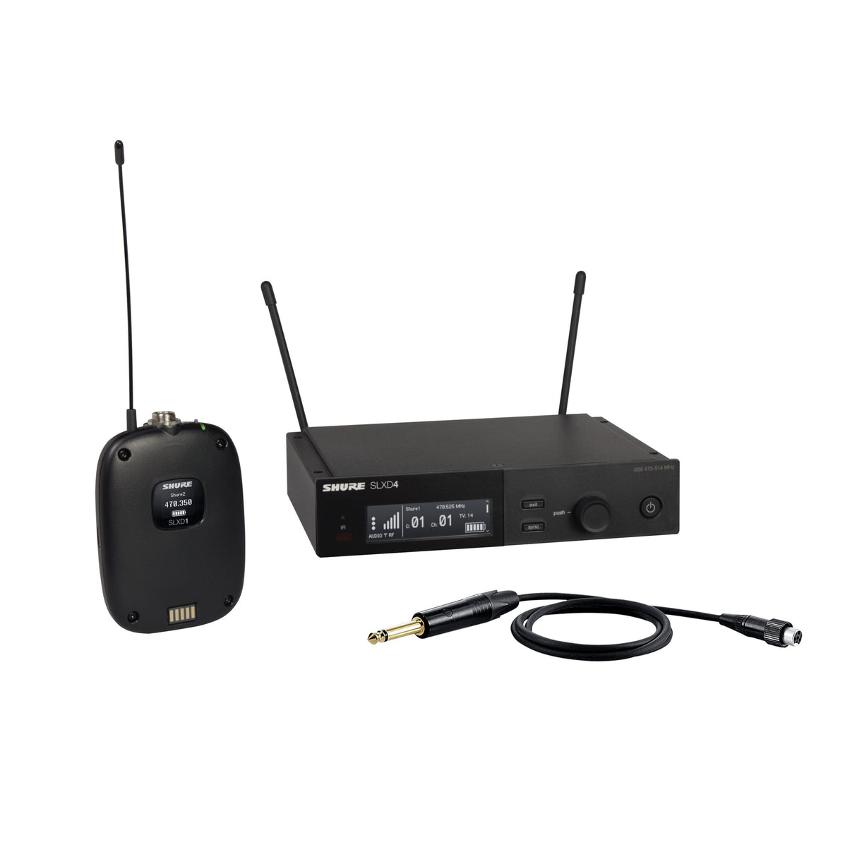 Shure SLXD14-G58 Wireless Bodypack System