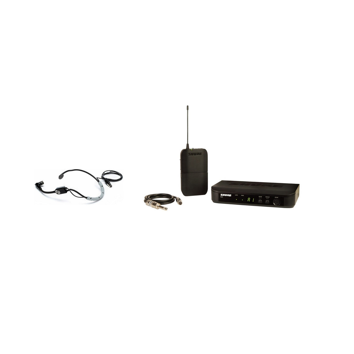Shure BLX14 with SM35-TQG Wireless Cardioid Condenser Headset Microphone System, H9 512-542 MHz
