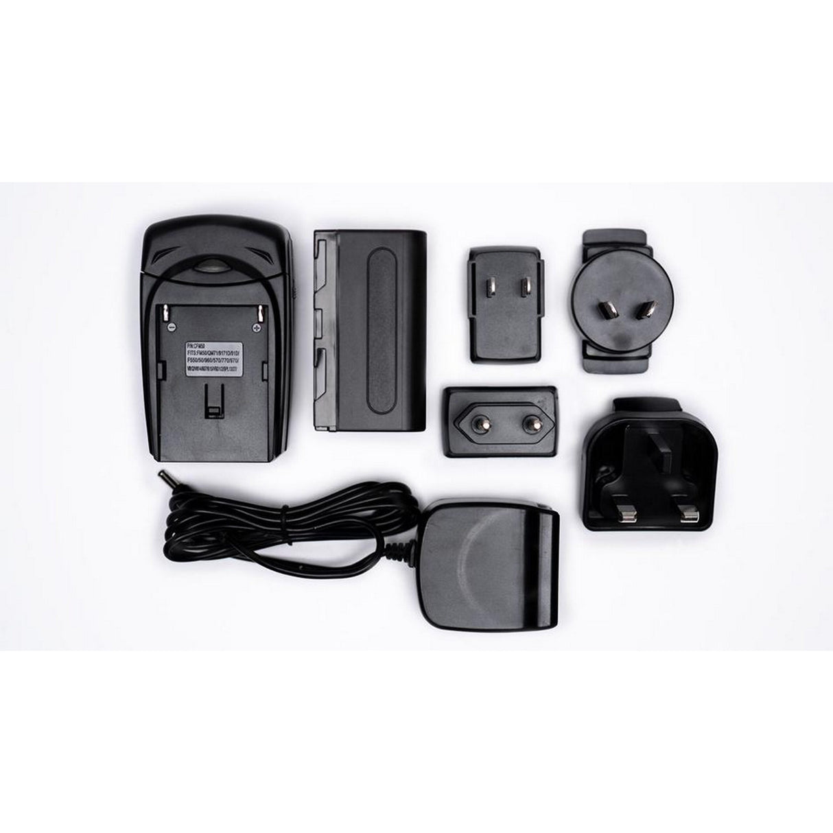 SmallHD L-Series Battery Kit with Interchangeable AC Plugs