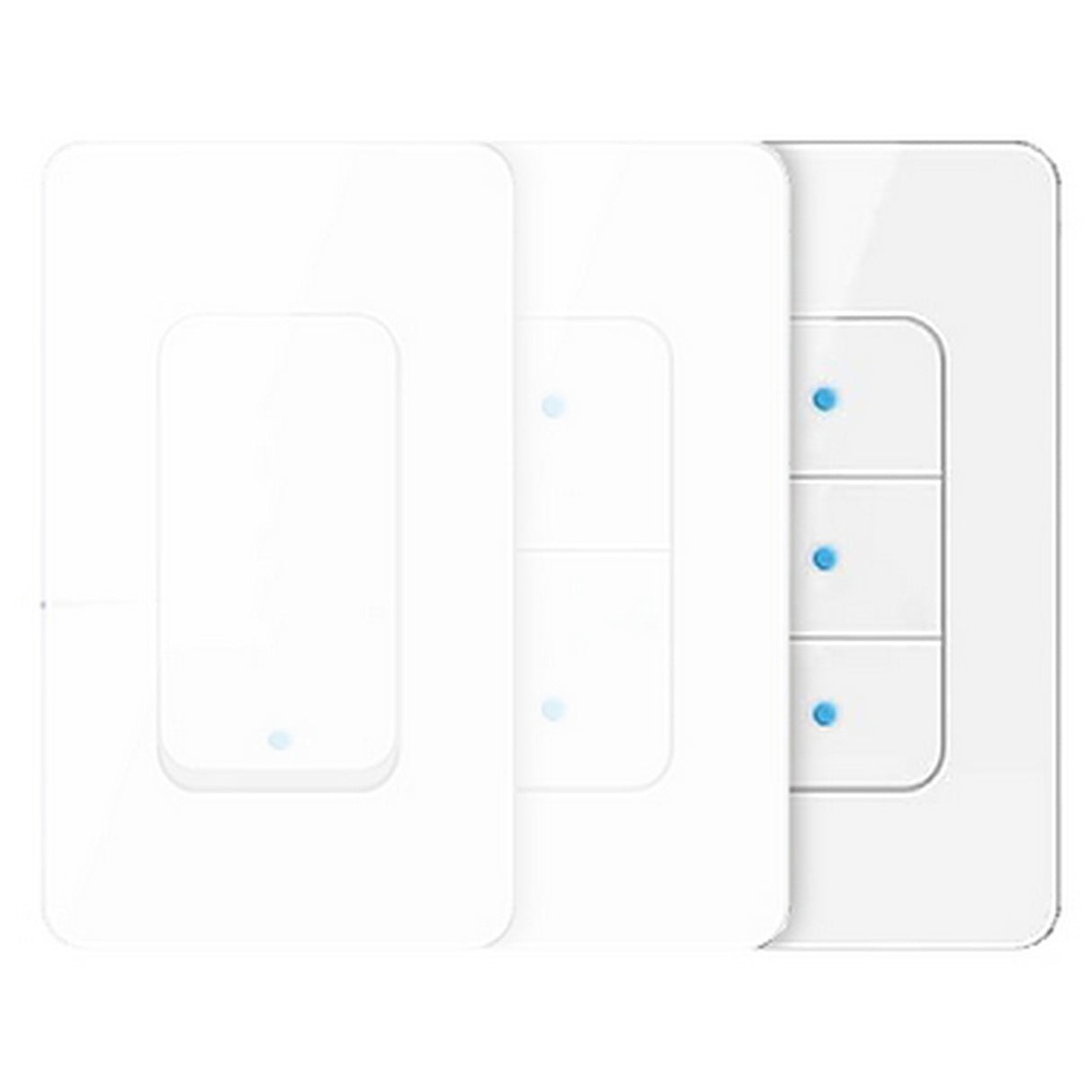 NuBryte Smart Switch On/Off Triple Wireless Switch