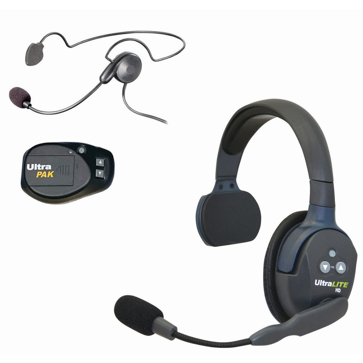 Eartec SMCYB4 1 Single Main UltraLITE and 3 Cyber/UltraPAK Headsets