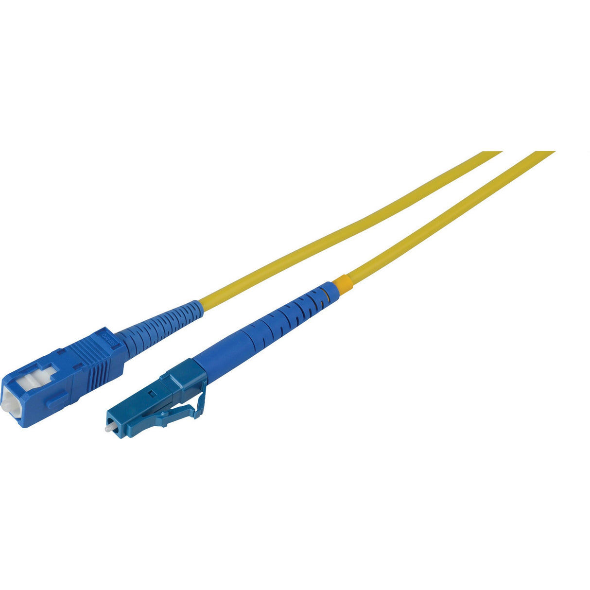 Camplex 1-Meter 9u/125u Fiber Optic Patch Cable Singlemode Simplex LC to SC, Yellow