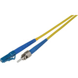 Camplex 1-Meter 9u/125u Fiber Optic Patch Cable Singlemode Simplex ST to LC Yellow