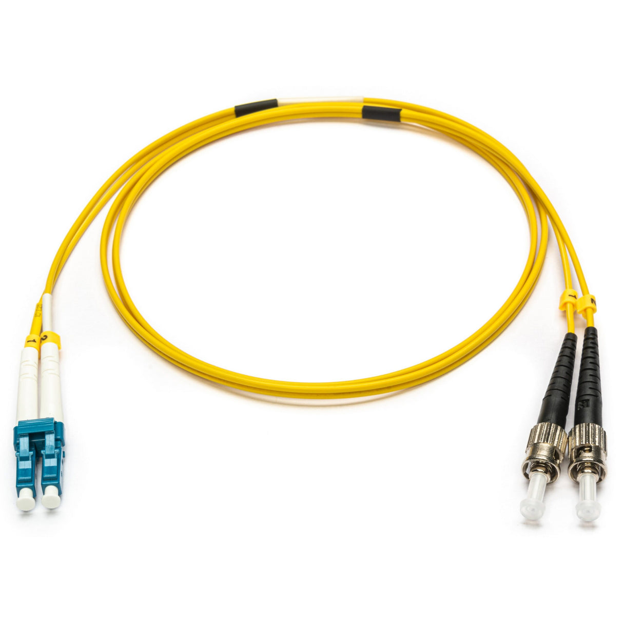 Camplex SMXD9-ST-LC-001 Armored Fiber Optic Patch Cable Single Mode Duplex ST to LC, 1-Meter