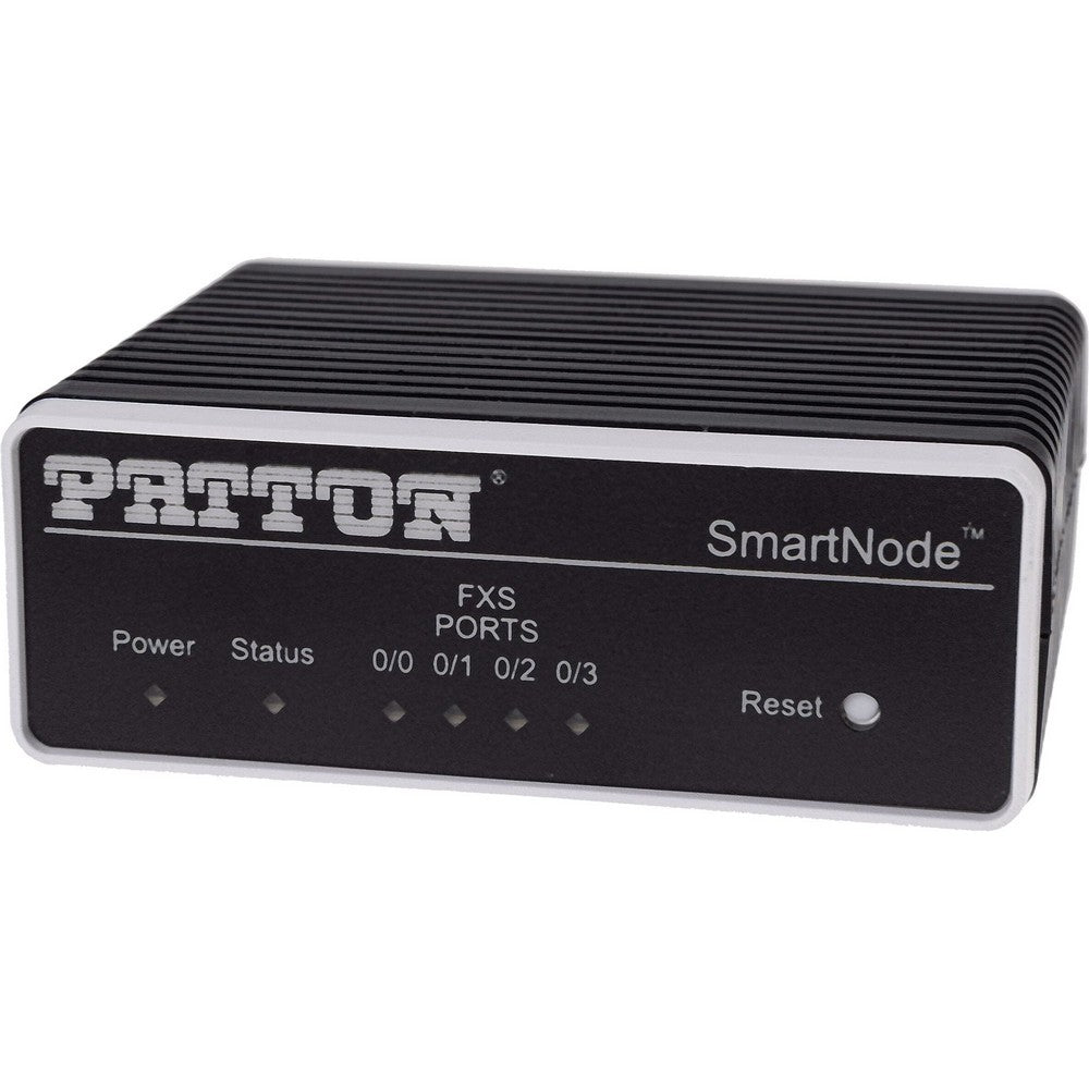 Patton SN200/4JS4V/EUI SmartNode FXS-SIP VoIP Gateway, 4 FXS Ports