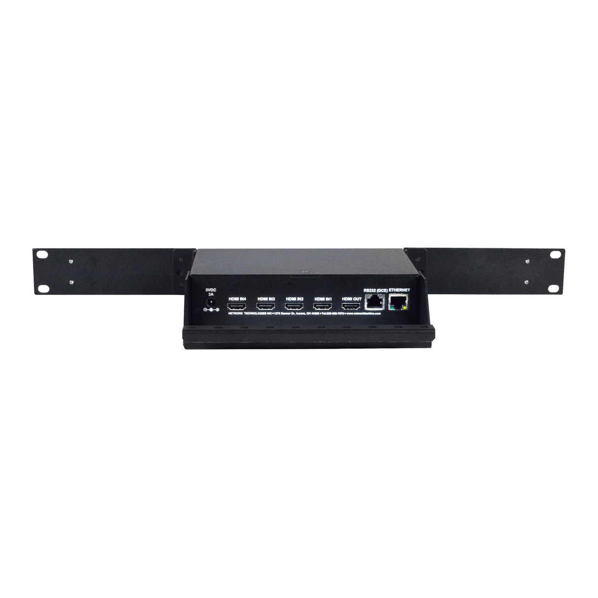 NTI SPLITMUX-HD-4RT-R HDMI Quad Screen Multiviewer, 1RU Rackmount