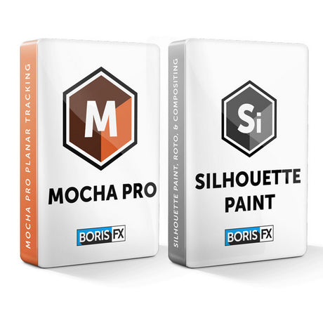 Boris FX Silhouette Paint + Mocha Pro Bundle, Annual Subscription OFX Floating License, Download Only
