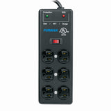 Furman SS-6B-PRO 15A AC Surge Strip 6 Outlet 2x3 Block with Extreme Voltage Shutdown
