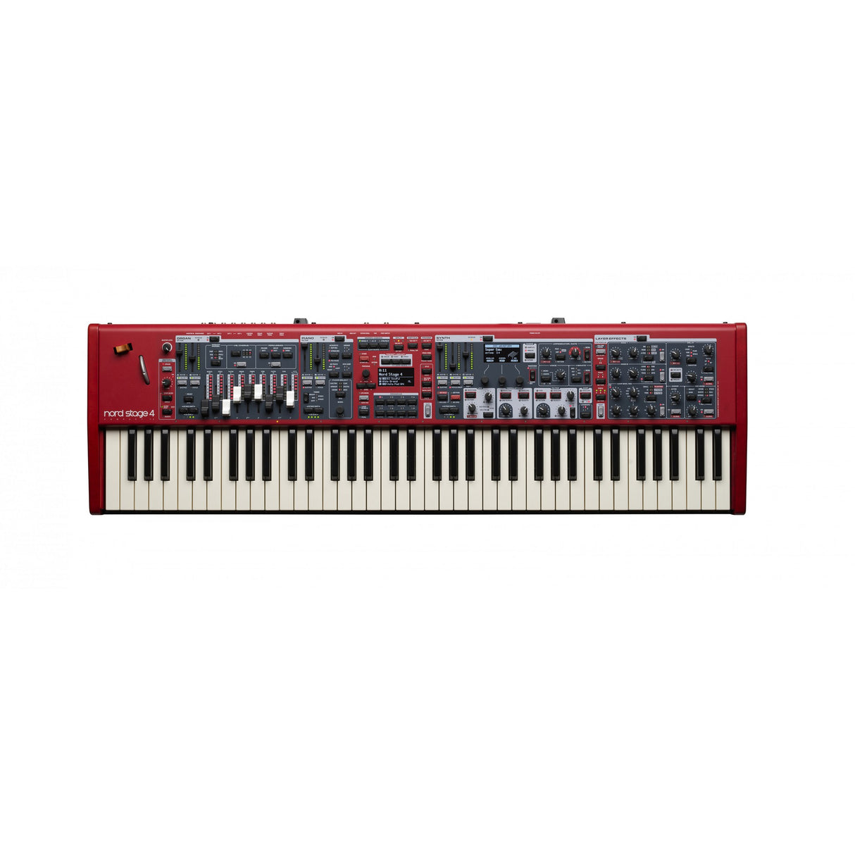 Nord Stage 4 Compact 73-Key Triple Sensor Semi-Weighted Waterfall Keyboard with Aftertouch