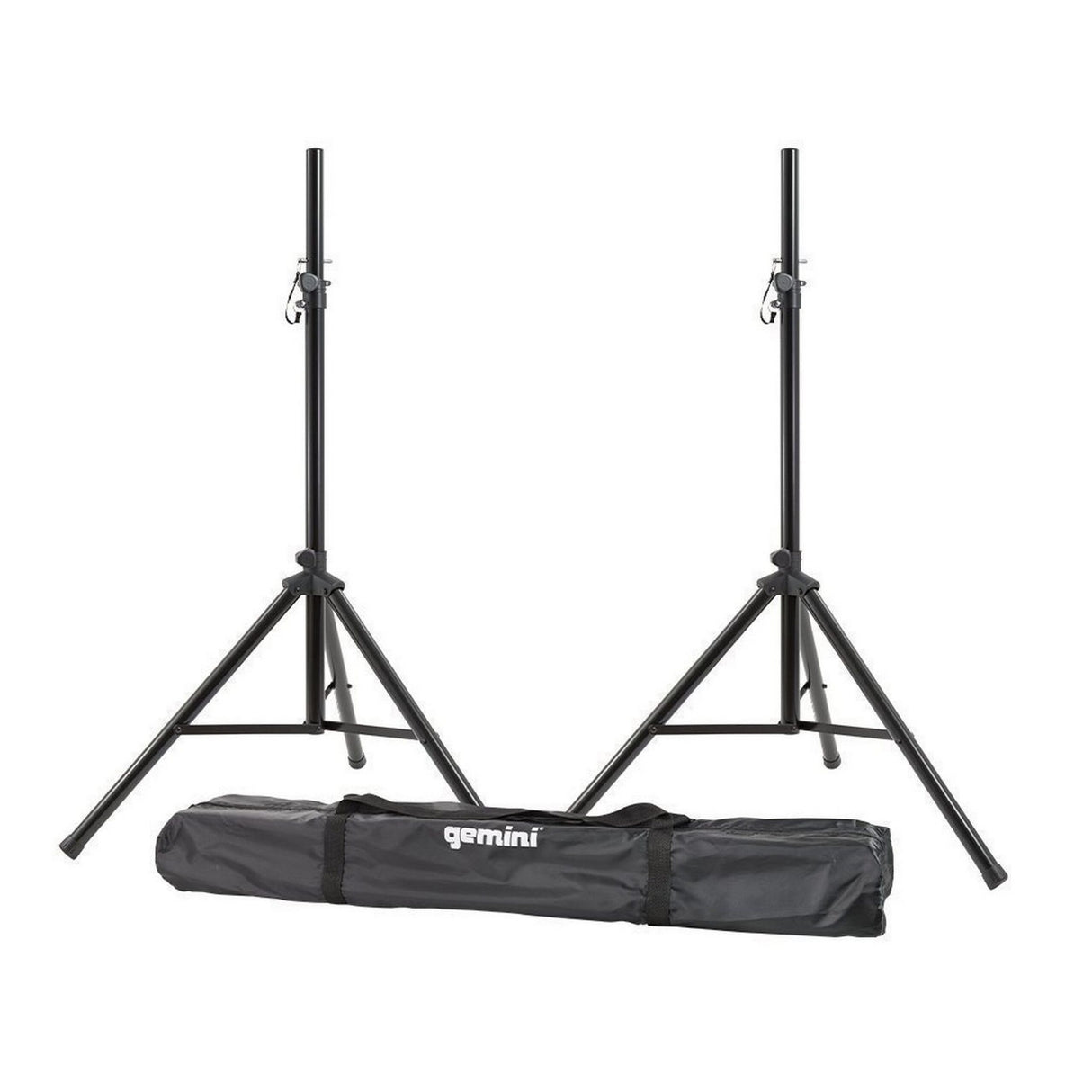 Gemini ST-PACK 2 Tripod Speaker Stands with Carry Bag