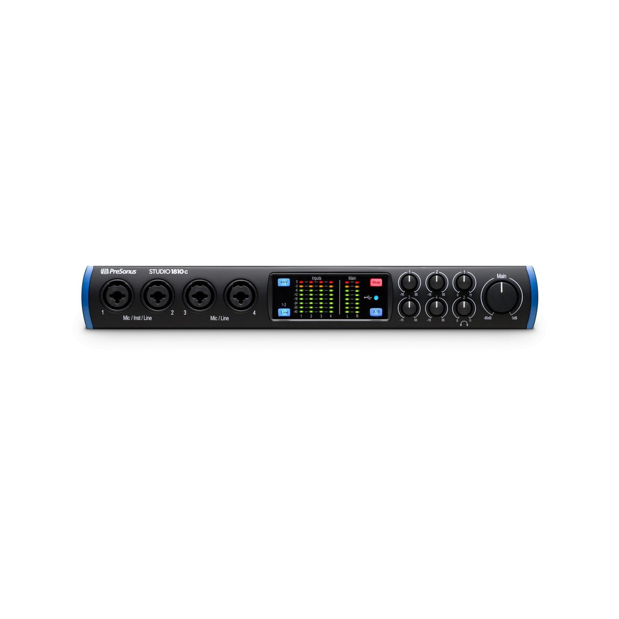 PreSonus Studio 1810c 18 x 10 USB-C MIDI/Audio Interface with ADAT I/O