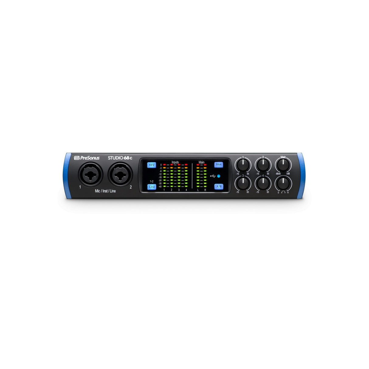 PreSonus Studio 68c 6 x 6 USB-C MIDI/Audio Interface