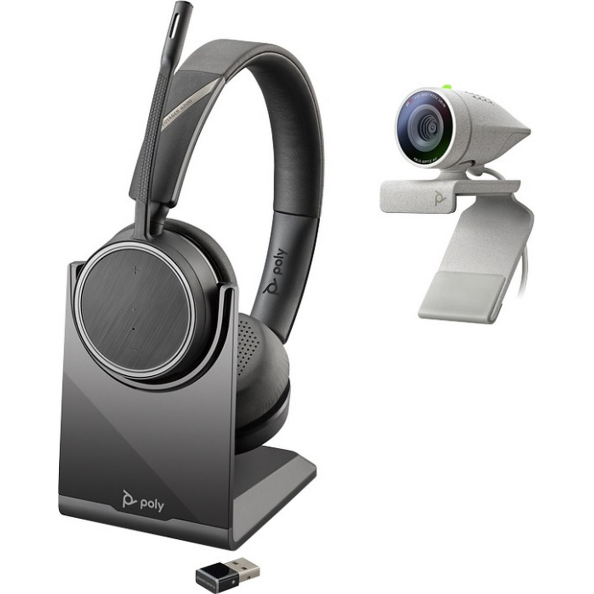 Poly Studio P5 1080p Conferencing Webcam Kit with Voyager 4220 UC