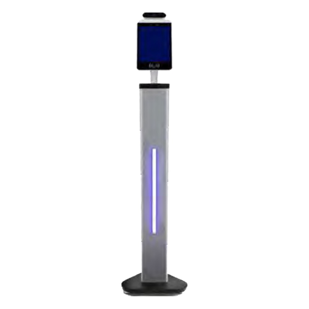 Goodview SV1080-F Temperature Scanner Kiosk with Facial Recognition, Floor Stand