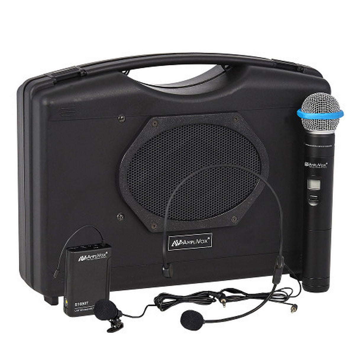 AmpliVox SW224A Dual Wireless Audio Portable Buddy with Wireless Microphones