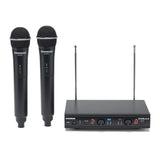 Samson Stage 212 Dual Vocal VHF Frequency Agile Handheld Wireless System