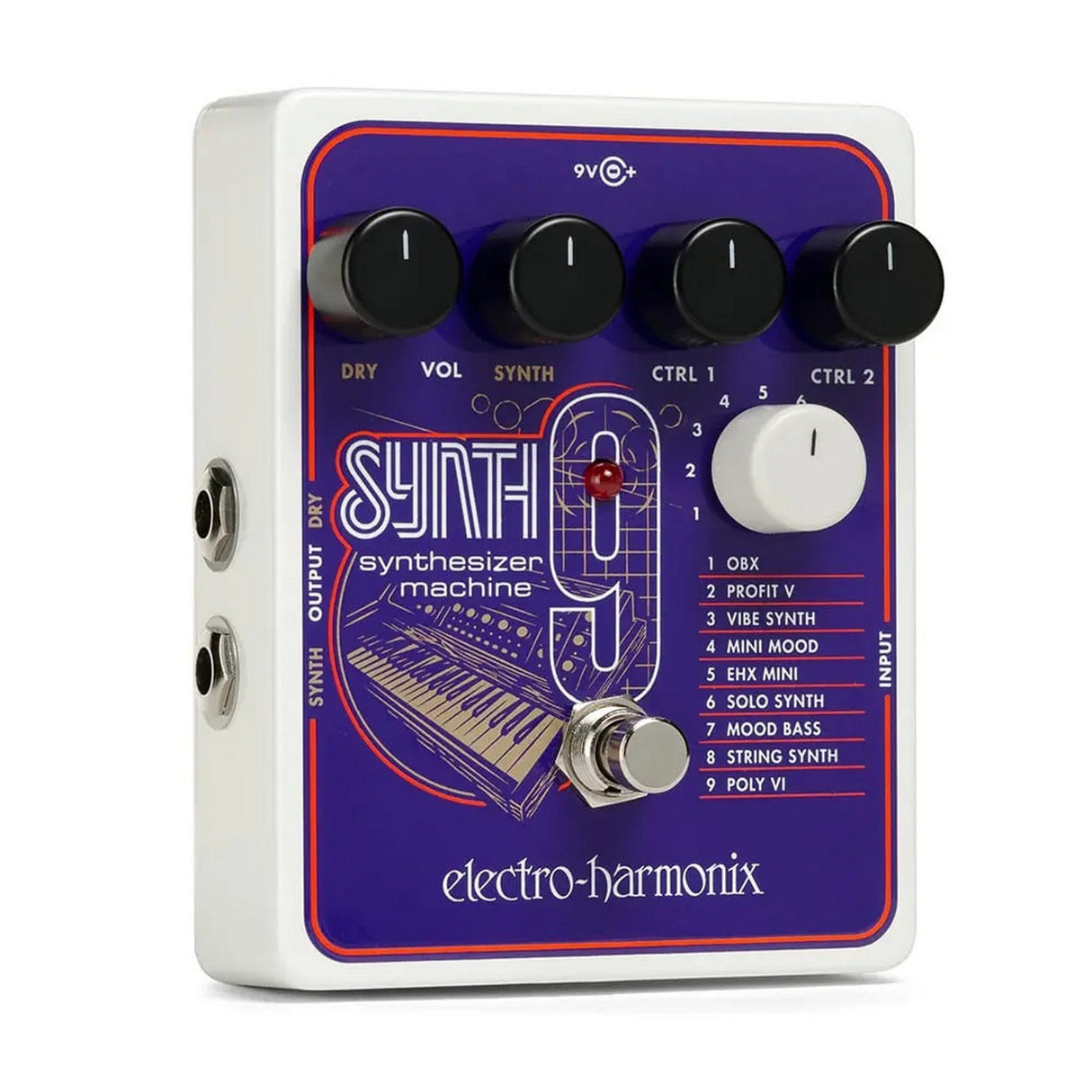 Electro-Harmonix Synth 9 Synthesizer Machine Guitar Effects Pedal