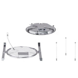 Sennheiser TCC M-F-B Flush Mount Kit for TeamConnect Ceiling Medium, Black