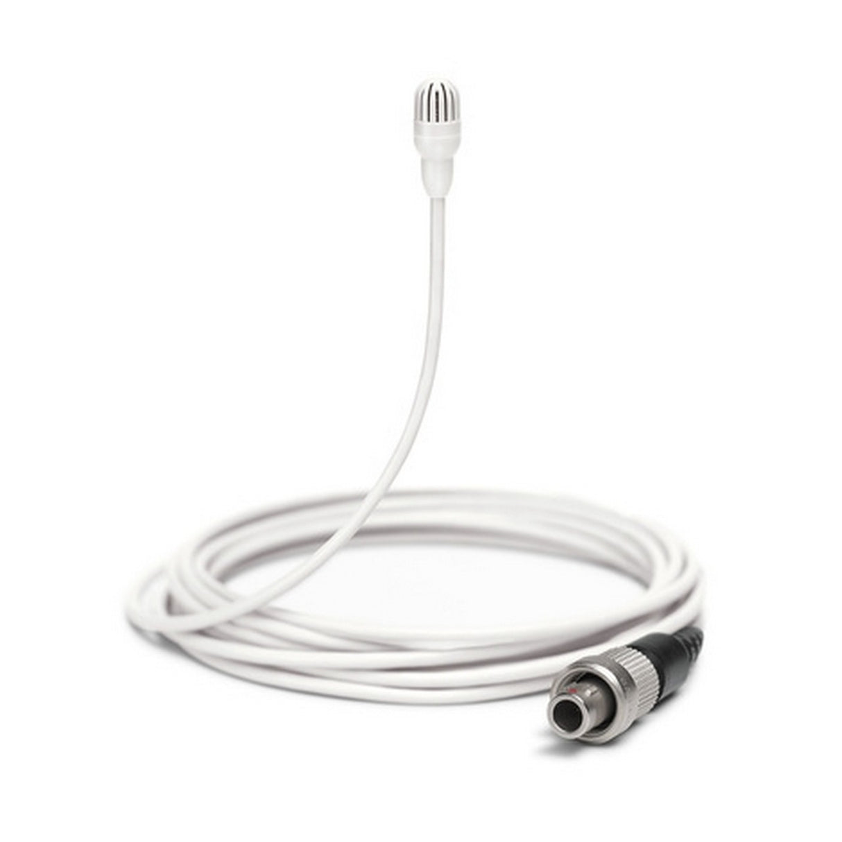 Shure TL46W/O TwinPlex Omnidirectional Subminiature Microphone, White with LEMO Connector, No Accessories