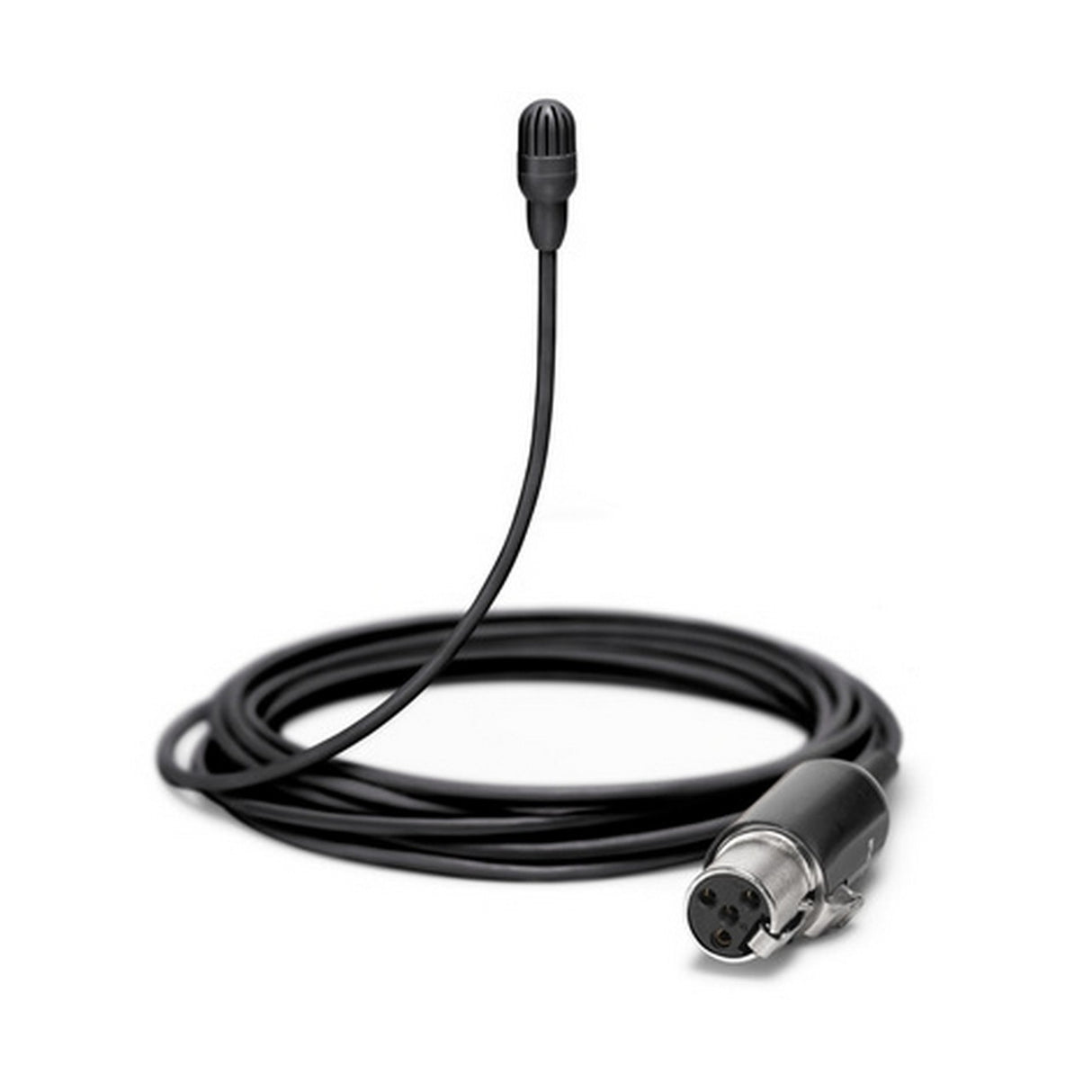 Shure TL47B/O TwinPlex Omnidirectional Subminiature Lavalier Microphone, Black, with TA4F Connector and Accessories