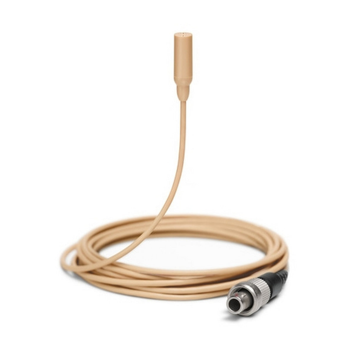 Shure TL48T/O TwinPlex Omnidirectional Subminiature Lavalier Microphone, Tan, with LEMO Connector and Accessories