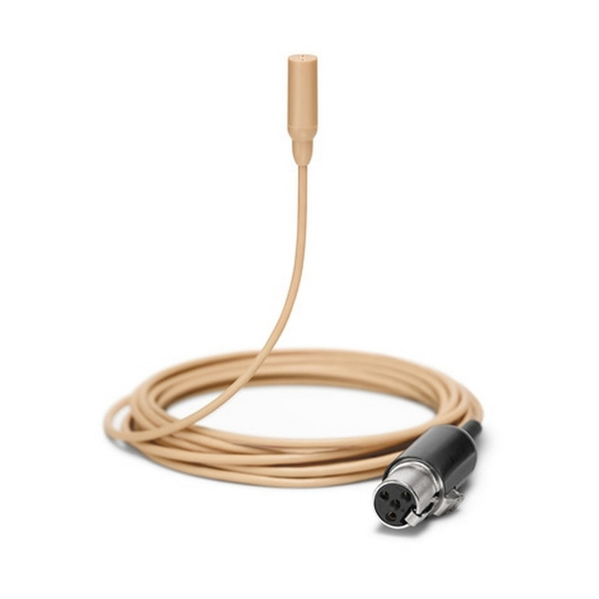 Shure TL48T/O TwinPlex Omnidirectional Subminiature Lavalier Microphone, Tan, with TA4F Connector and Accessories