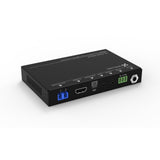 LYNN AV & Security TechLogix Networx TL-FO2-HDC2 HDMI 2.0 and Control over Two Fiber Optic Cable Extender