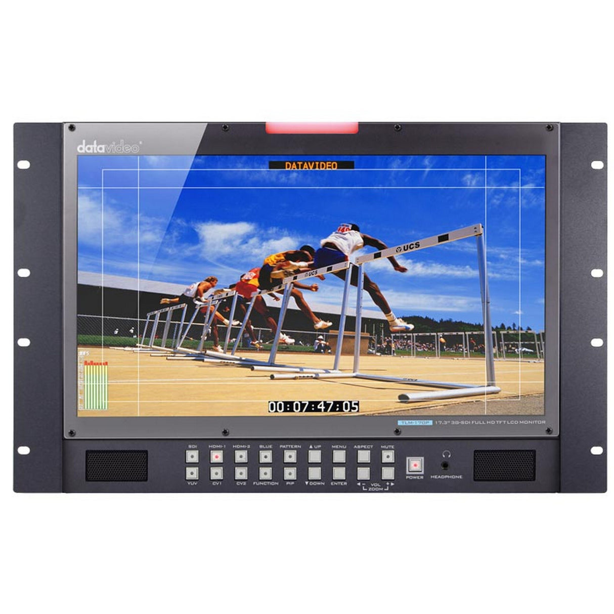 Datavideo TLM-170PR 17.3-Inch HD/SD TFT LCD 7U Rackmount Monitor