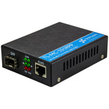LYNN AV & Security TechLogix TL-MC-1S1RPP 10/100/1000M Ethernet SFP Media Converter