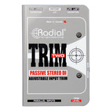 Radial Trim-Two Passive Stereo Direct Box with Level Control